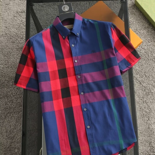 Burberry Shirts Short Sleeved For Men #1215603