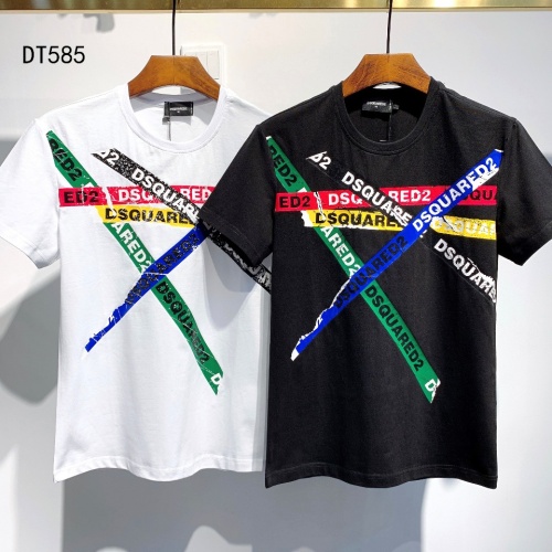 Replica Dsquared T-Shirts Short Sleeved For Men #1215614 $27.00 USD for Wholesale