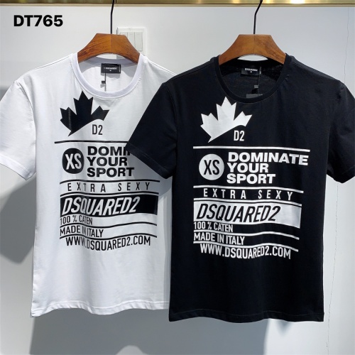 Replica Dsquared T-Shirts Short Sleeved For Men #1215621 $27.00 USD for Wholesale