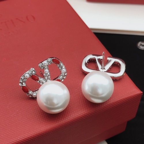 Replica Valentino Earrings For Women #1215647 $32.00 USD for Wholesale