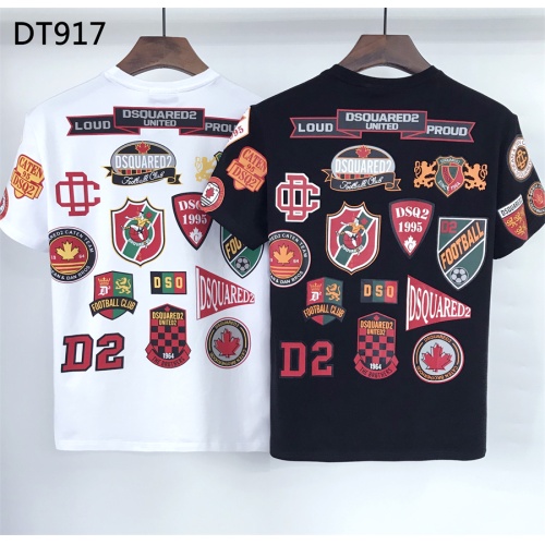 Replica Dsquared T-Shirts Short Sleeved For Men #1215717 $27.00 USD for Wholesale