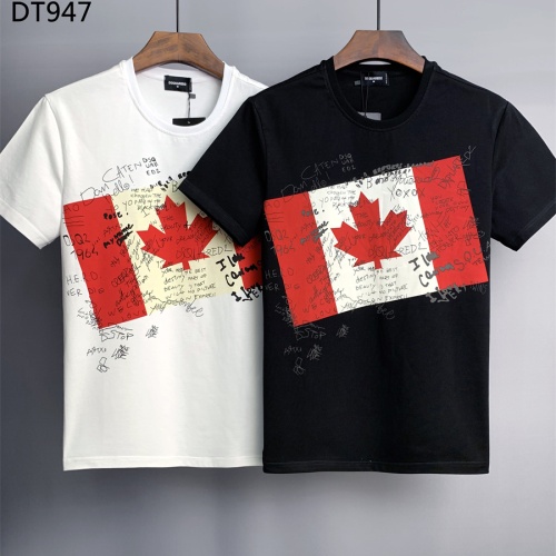 Replica Dsquared T-Shirts Short Sleeved For Men #1215735 $27.00 USD for Wholesale