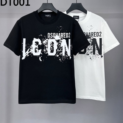 Replica Dsquared T-Shirts Short Sleeved For Men #1215763 $32.00 USD for Wholesale