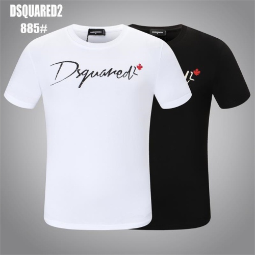 Replica Dsquared T-Shirts Short Sleeved For Men #1215788 $27.00 USD for Wholesale