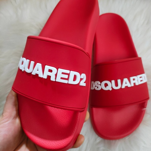 Replica Dsquared Slippers For Women #1216131 $48.00 USD for Wholesale