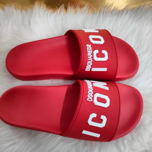 Replica Dsquared Slippers For Women #1216139 $48.00 USD for Wholesale