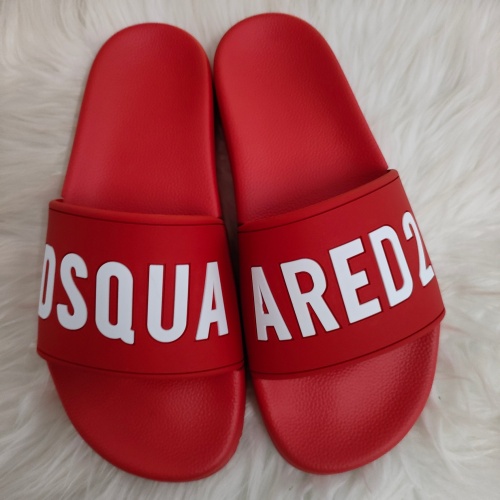 Replica Dsquared Slippers For Men #1216142 $48.00 USD for Wholesale