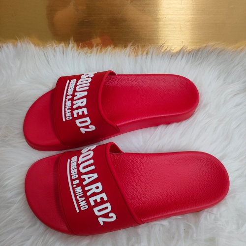 Replica Dsquared Slippers For Women #1216155 $48.00 USD for Wholesale