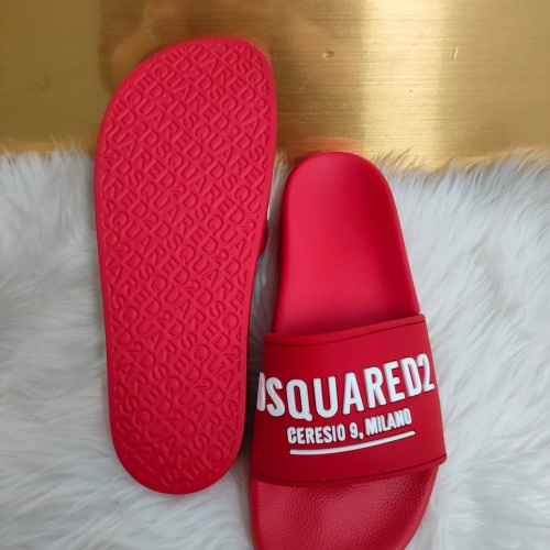 Replica Dsquared Slippers For Women #1216155 $48.00 USD for Wholesale