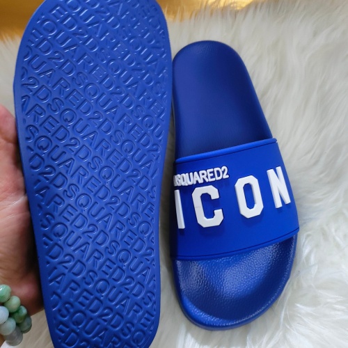 Replica Dsquared Slippers For Men #1216162 $48.00 USD for Wholesale