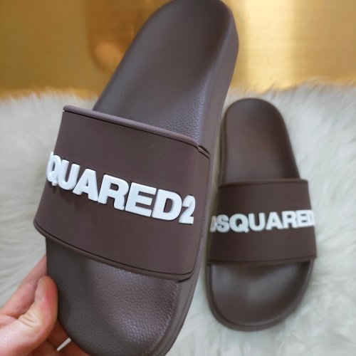 Replica Dsquared Slippers For Women #1216171 $48.00 USD for Wholesale