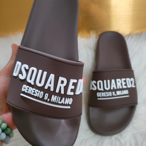 Replica Dsquared Slippers For Women #1216173 $48.00 USD for Wholesale