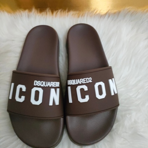 Dsquared Slippers For Men #1216178, $48.00 USD, [ITEM#1216178], Dsquared Slippers