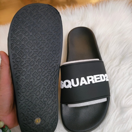 Replica Dsquared Slippers For Women #1216181 $48.00 USD for Wholesale