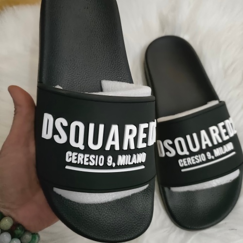 Replica Dsquared Slippers For Women #1216183 $48.00 USD for Wholesale