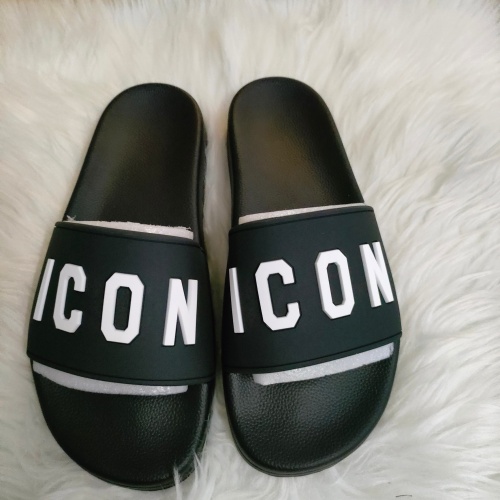 Replica Dsquared Slippers For Men #1216188 $48.00 USD for Wholesale