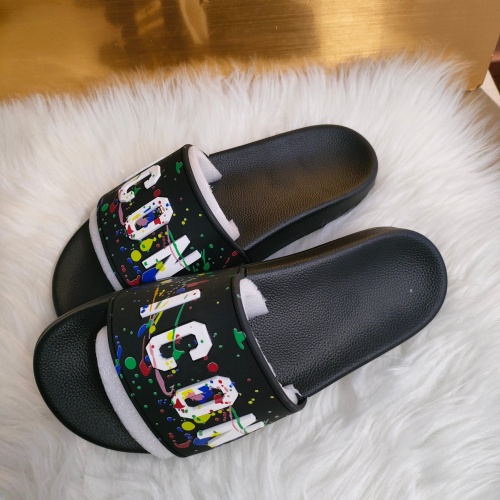 Replica Dsquared Slippers For Men #1216194 $48.00 USD for Wholesale