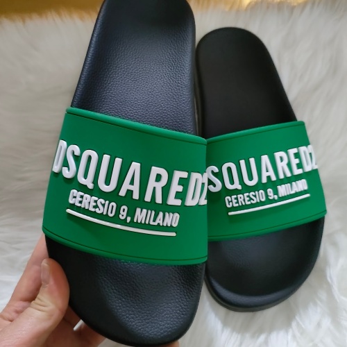 Replica Dsquared Slippers For Women #1216207 $48.00 USD for Wholesale