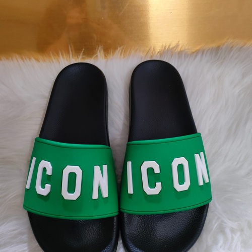 Replica Dsquared Slippers For Women #1216217 $48.00 USD for Wholesale