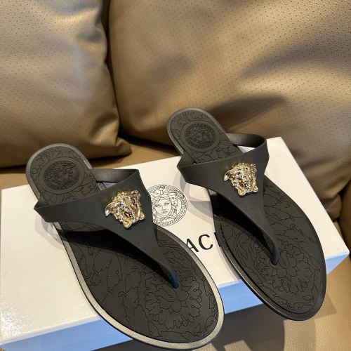 Replica Versace Slippers For Women #1216296 $45.00 USD for Wholesale