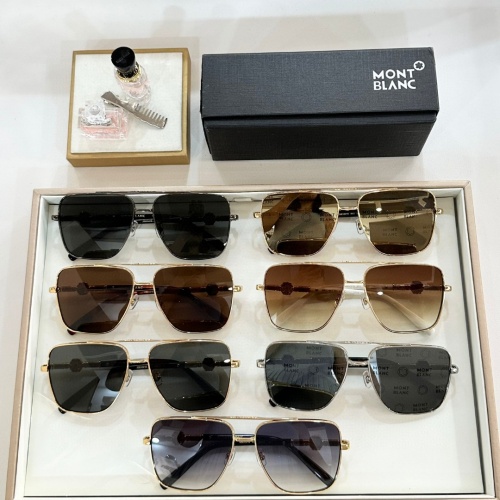 Replica Montblanc AAA Quality Sunglasses #1216635 $60.00 USD for Wholesale