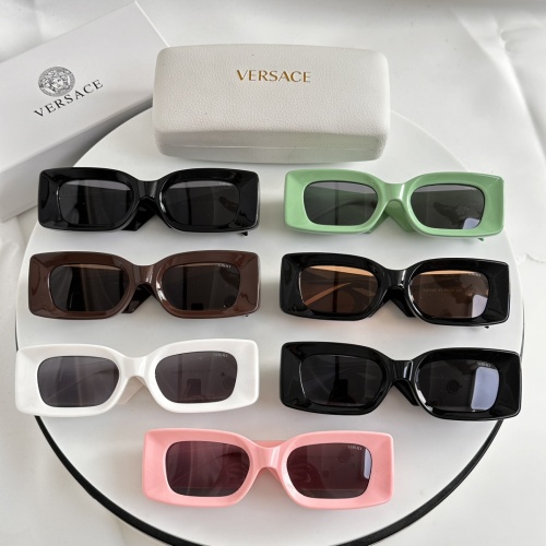 Replica Versace AAA Quality Sunglasses #1216721 $60.00 USD for Wholesale