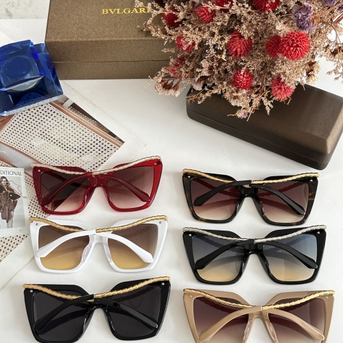 Replica Bvlgari AAA Quality Sunglasses #1216803 $60.00 USD for Wholesale