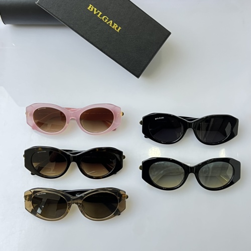 Replica Bvlgari AAA Quality Sunglasses #1216830 $60.00 USD for Wholesale