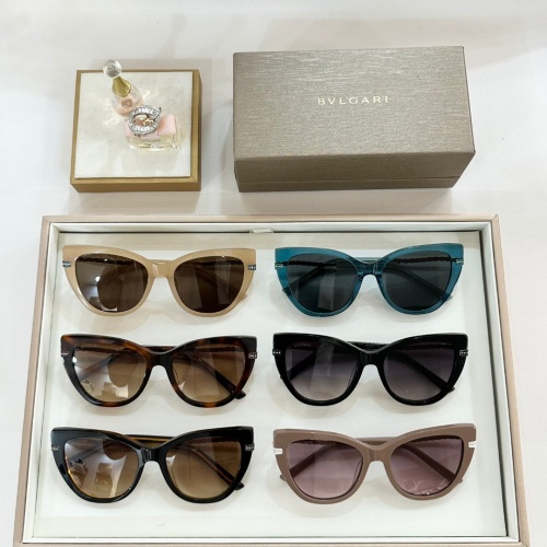 Replica Bvlgari AAA Quality Sunglasses #1216849 $60.00 USD for Wholesale