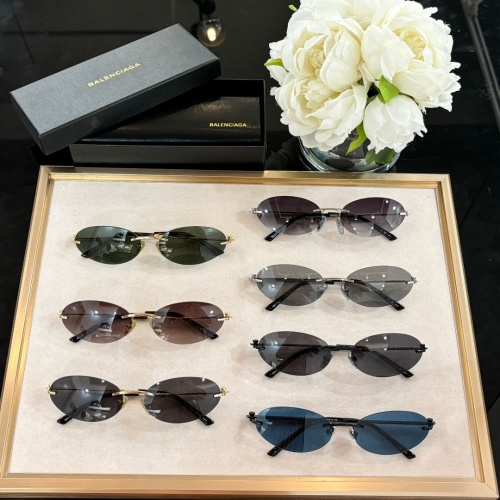 Replica Balenciaga AAA Quality Sunglasses #1216907 $64.00 USD for Wholesale