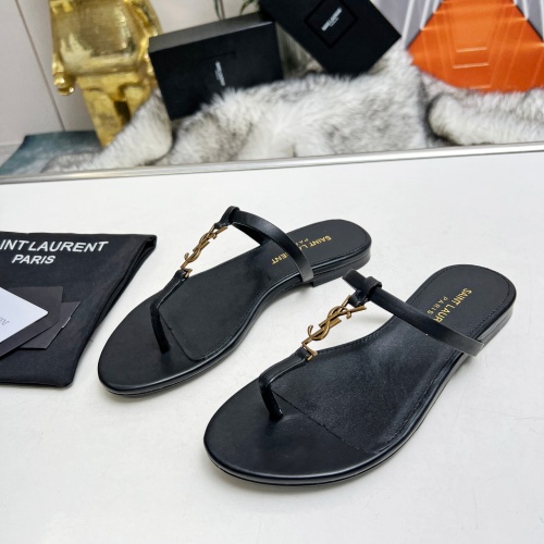 Replica Yves Saint Laurent YSL Slippers For Women #1216937 $82.00 USD for Wholesale