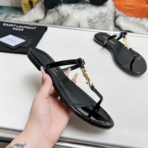 Replica Yves Saint Laurent YSL Slippers For Women #1216943 $82.00 USD for Wholesale