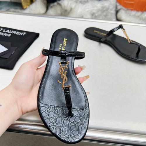 Replica Yves Saint Laurent YSL Slippers For Women #1216948 $82.00 USD for Wholesale