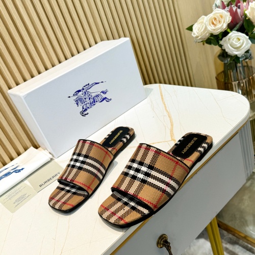 Replica Burberry Slippers For Women #1217002 $85.00 USD for Wholesale