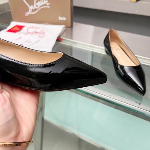 Replica Christian Louboutin Flat Shoes For Women #1217061 $102.00 USD for Wholesale