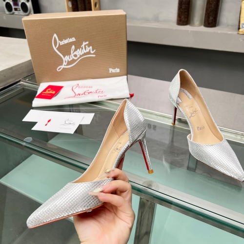 Replica Christian Louboutin High-heeled shoes For Women #1217063 $102.00 USD for Wholesale