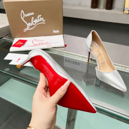 Replica Christian Louboutin High-heeled shoes For Women #1217063 $102.00 USD for Wholesale