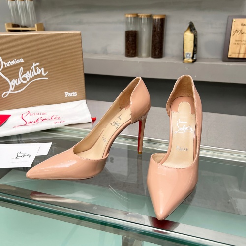 Replica Christian Louboutin High-heeled shoes For Women #1217067 $102.00 USD for Wholesale