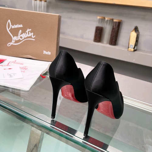 Replica Christian Louboutin High-heeled shoes For Women #1217075 $102.00 USD for Wholesale