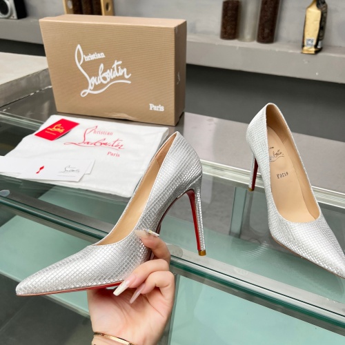 Replica Christian Louboutin High-heeled shoes For Women #1217076 $102.00 USD for Wholesale