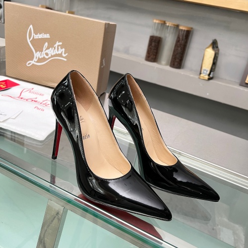 Replica Christian Louboutin High-heeled shoes For Women #1217080 $102.00 USD for Wholesale