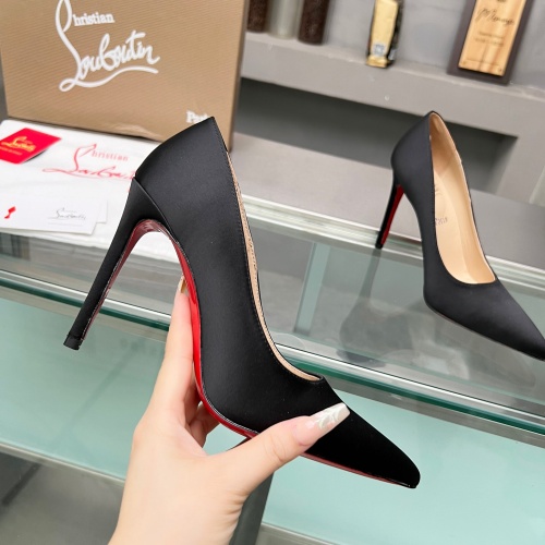 Replica Christian Louboutin High-heeled shoes For Women #1217081 $102.00 USD for Wholesale