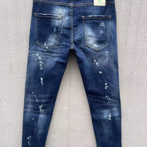 Replica Dsquared Jeans For Men #1217089 $68.00 USD for Wholesale