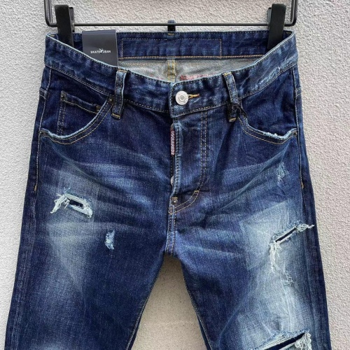 Replica Dsquared Jeans For Men #1217092 $68.00 USD for Wholesale