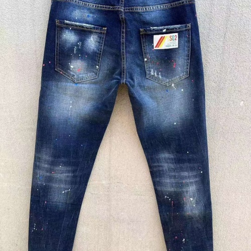 Replica Dsquared Jeans For Men #1217094 $68.00 USD for Wholesale