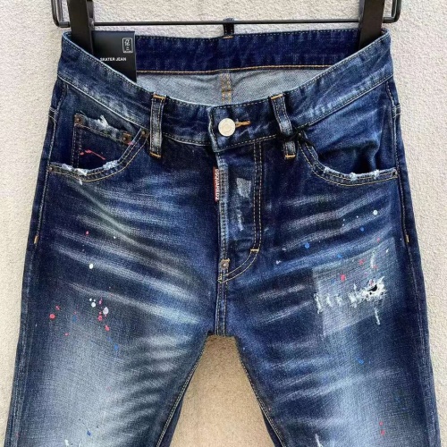 Replica Dsquared Jeans For Men #1217094 $68.00 USD for Wholesale