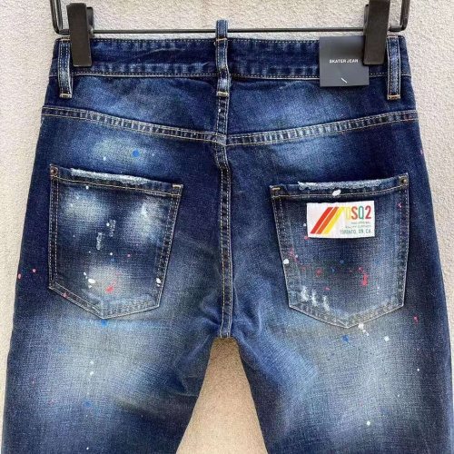 Replica Dsquared Jeans For Men #1217094 $68.00 USD for Wholesale