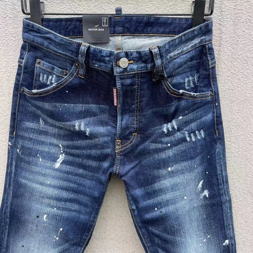 Replica Dsquared Jeans For Men #1217120 $68.00 USD for Wholesale