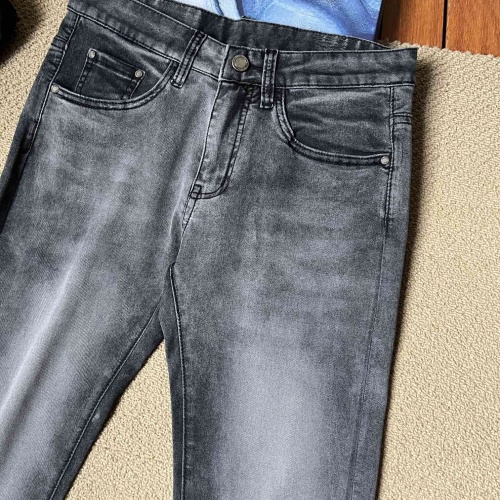 Replica Balenciaga Jeans For Men #1217164 $60.00 USD for Wholesale