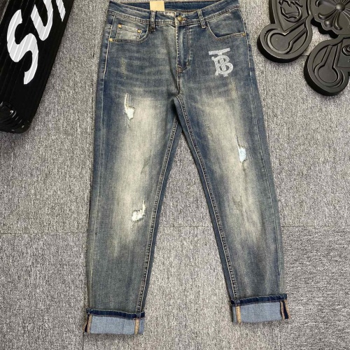 Replica Burberry Jeans For Men #1217166 $76.00 USD for Wholesale